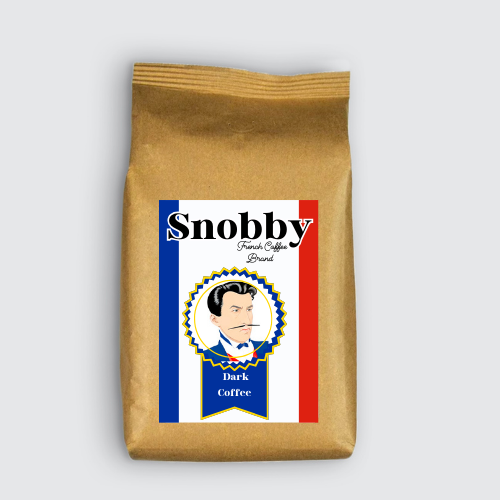 Snobby French Coffee Brand Dark